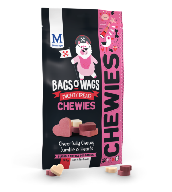 Montego Bag'o'Wags Hearts 120g
